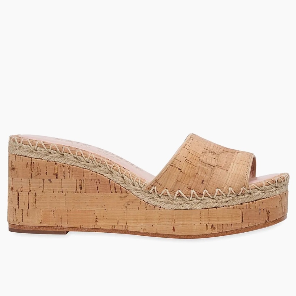 Kate Spade Cosette cork platform wedge sandals